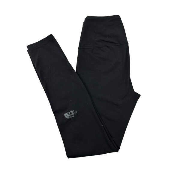 The North Face Womens Black Active Leggings Medium  Stretch Waistband - Picture 4 of 10